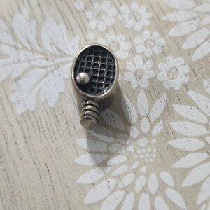 Chamilia Silver Tennis Racket Bead Charm